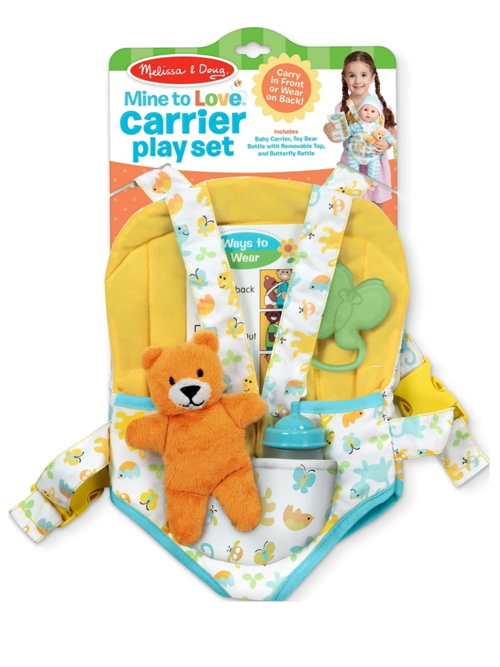 Melissa & Doug Mine to Love Play Accessory Set for Dolls TOY *NEW*